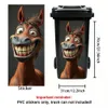 Creative Trash Can Sticker with Colourful Cartoon✨ Creative Trash Can Sticker with Colourful Cartoon✨