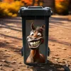 Creative Trash Can Sticker with Colourful Cartoon✨ Creative Trash Can Sticker with Colourful Cartoon✨