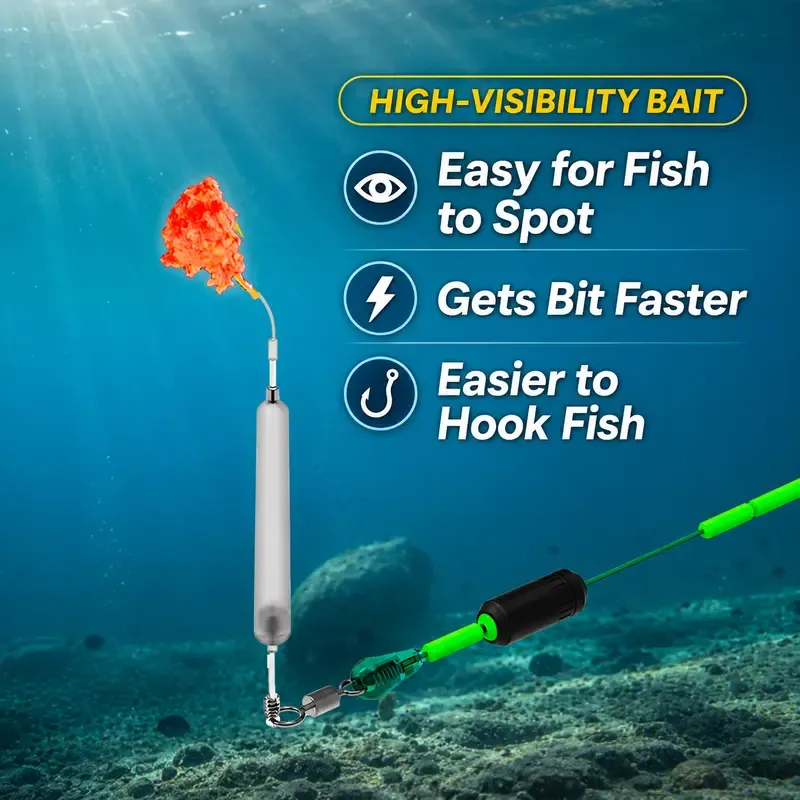 Off-bottom fishing rig for lakes rivers and ponds
