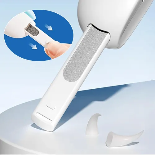 Built-in nail file
