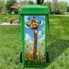 Creative Trash Can Sticker with Colourful Cartoon✨ Creative Trash Can Sticker with Colourful Cartoon✨