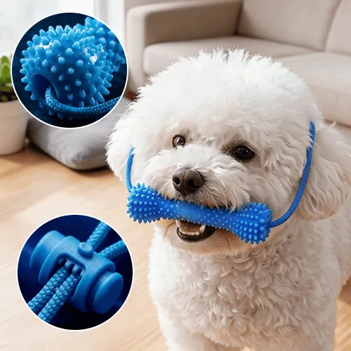 360 degree dog dental cleaning surface
