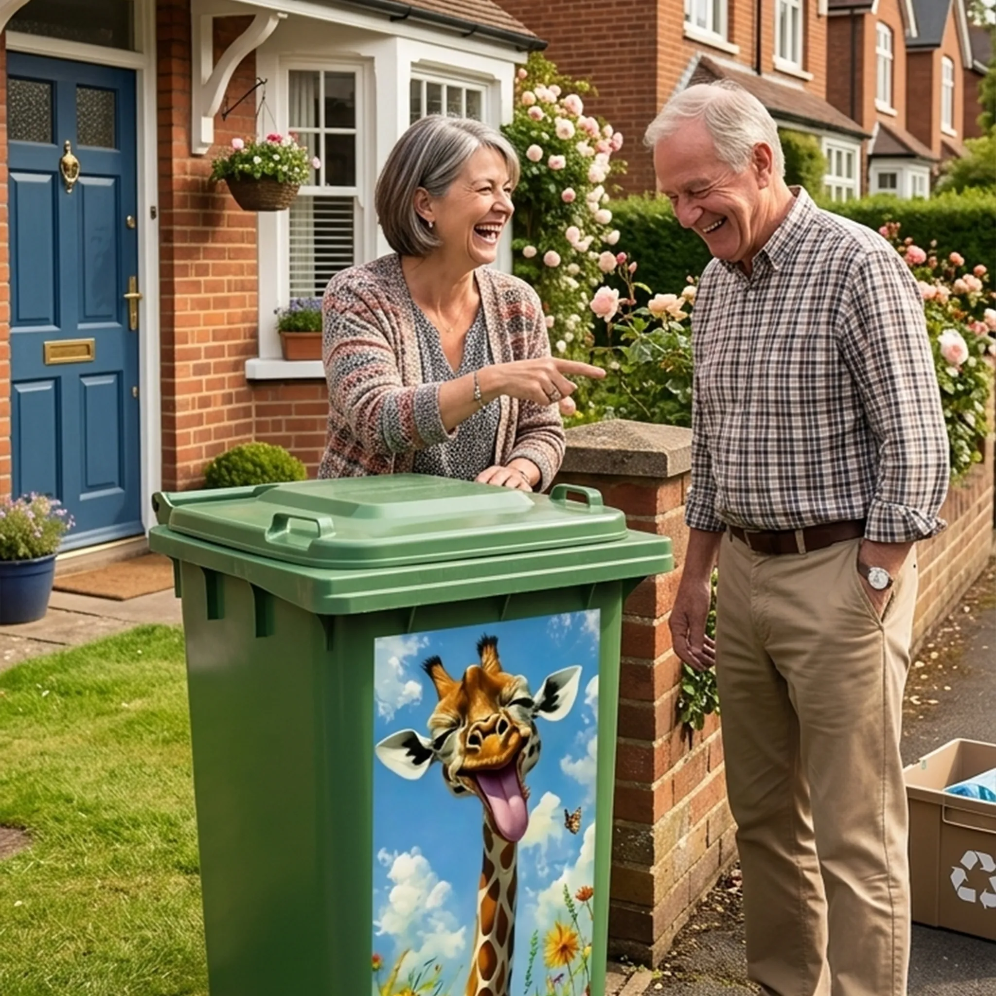 Decorative Bin Sticker
