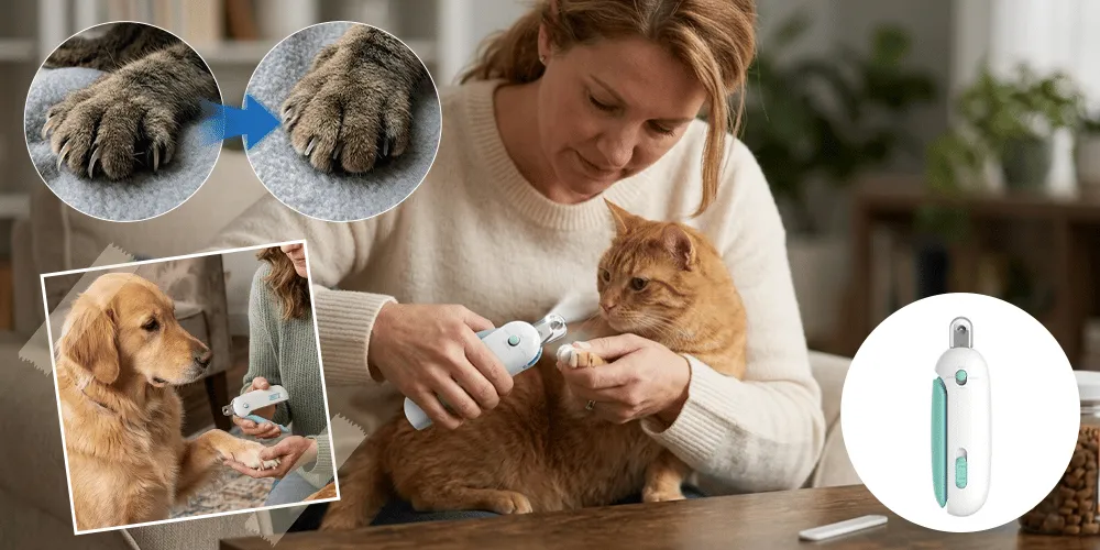 Pet nail clippers