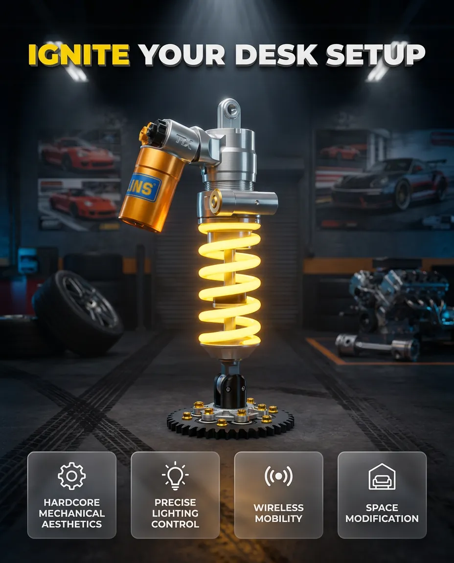 Suspension Shock Absorber Lamp